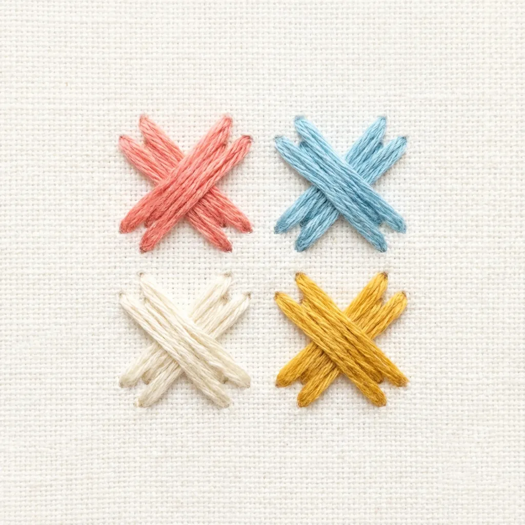 cross stitch logo